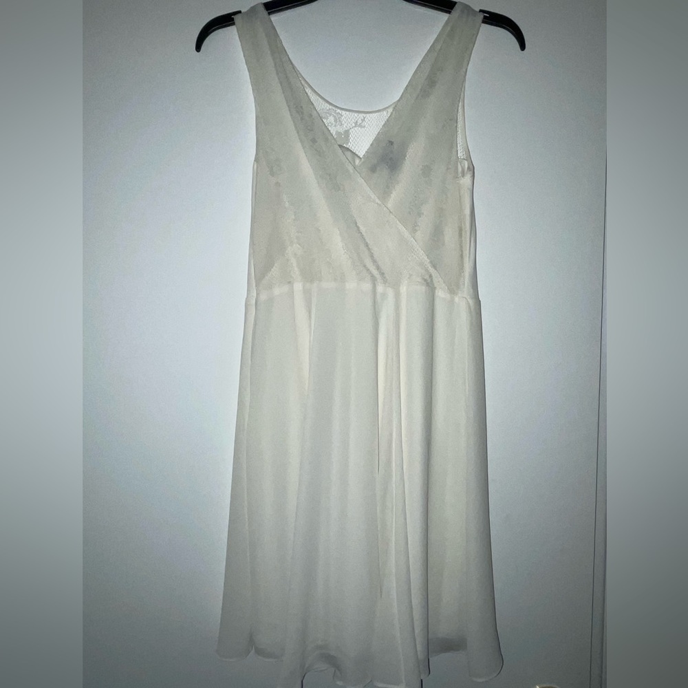 White Lace Express Dress